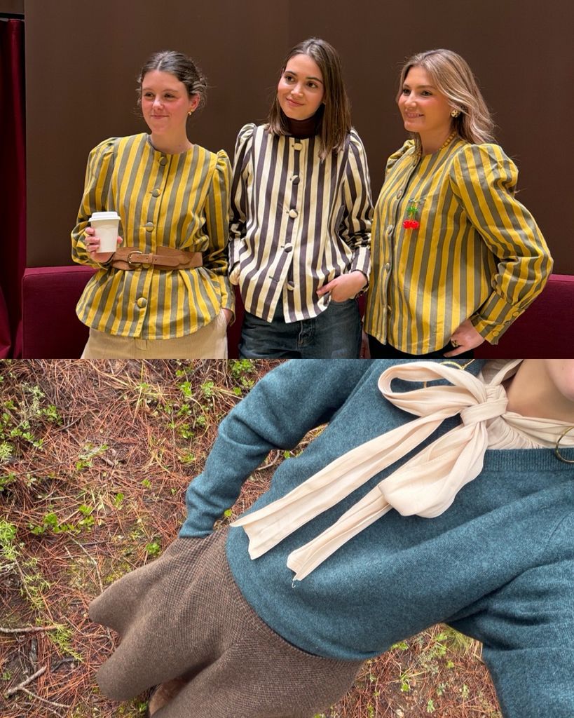Manuela, coordinando sus 'looks' con sus amigas