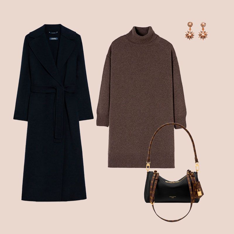 Look vestido de punto de lunes a domingo diciembre 2025