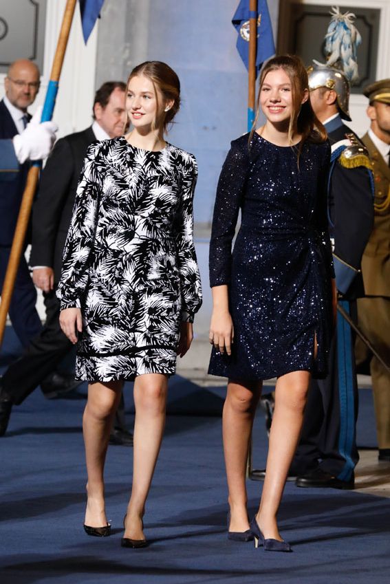 La princesa Leonor y la infanta ofía