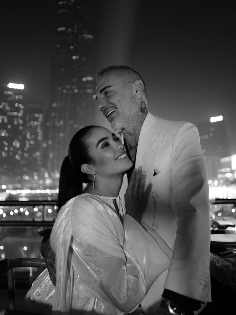 Sharon Fonseca abrió su álbum de fotos más personal para felicitar a Gianluca Vacchi en su cumpleaños.