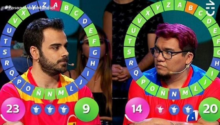 Pablo Díaz en la versión internacional de 'Pasapalabra' 