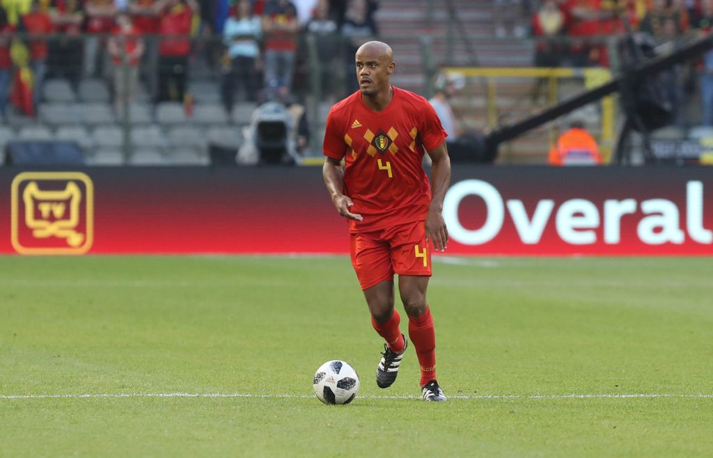 Vincent Kompany en su etapa de futbolista