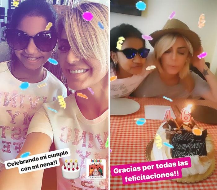 Merche y su hija