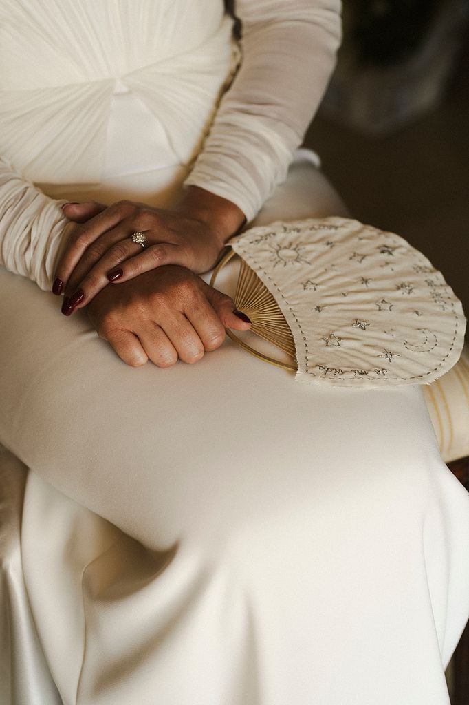Novias con abanico paipai