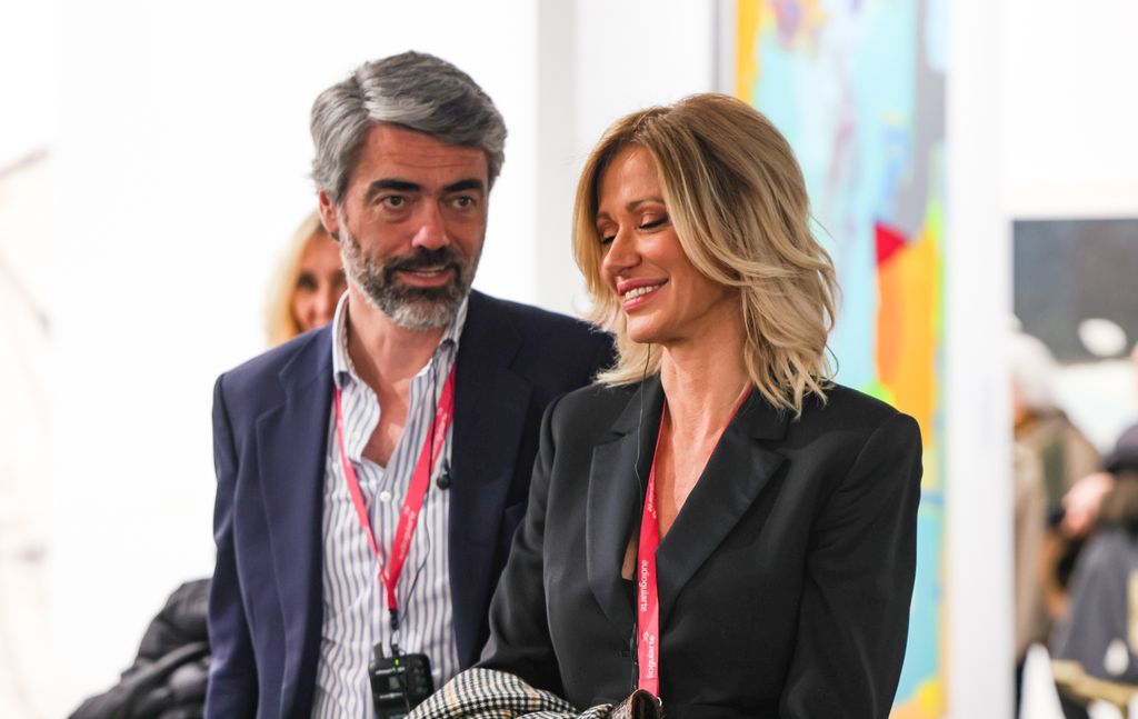 Susanna Griso y Luís Enríquez Nistal en ARCOmadrid