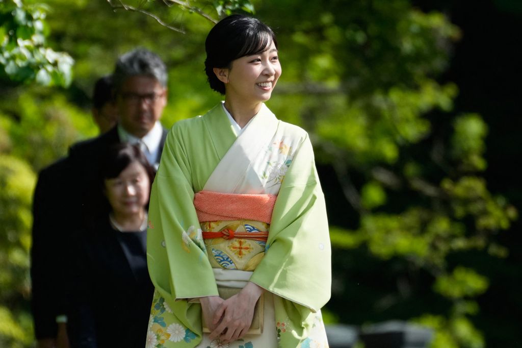 Kako de Japón, sobrina del emperador y una de las princesas en activo de la nueva generación de la familia imperial     