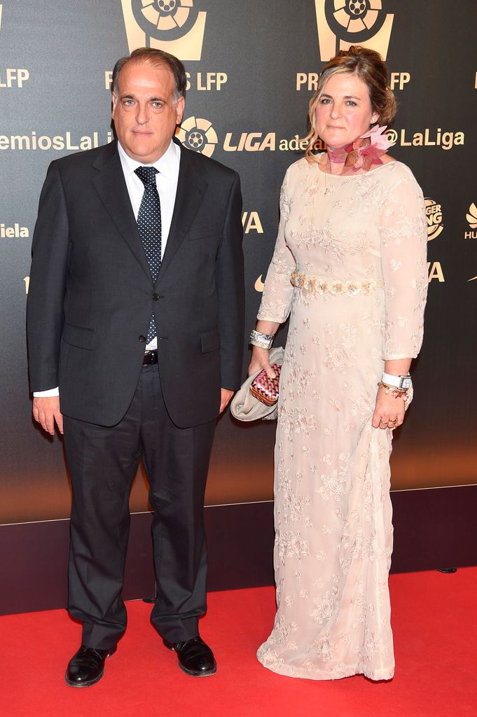 Javier Tebas Medrano during the "Liga de Futbol Profesional (LFP)" awards 2014 in Madrid, on Monday, October 27th, 2014.