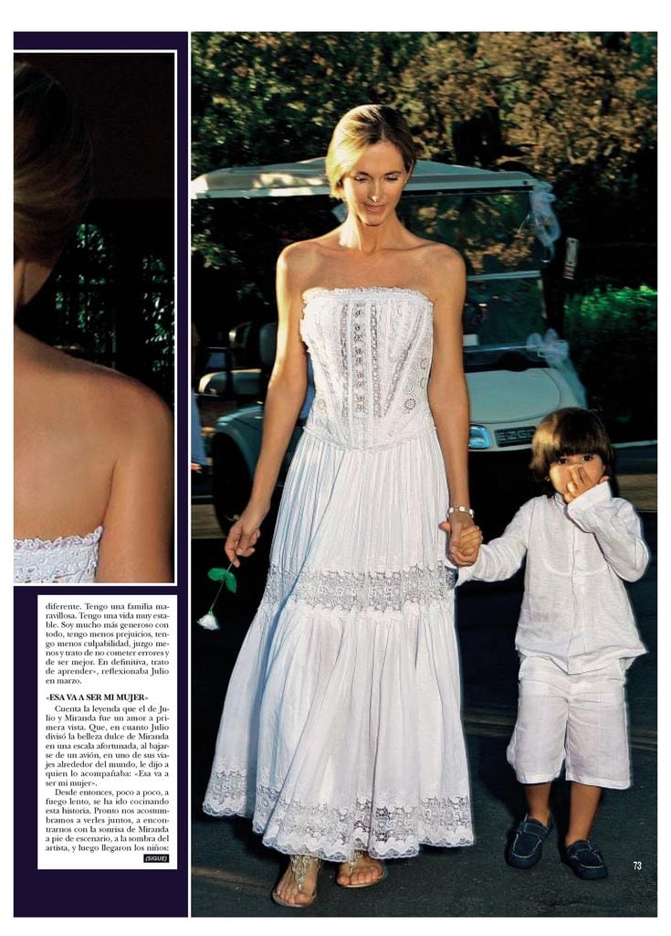 Hola 3449. Boda Julio Iglesias y Miranda
