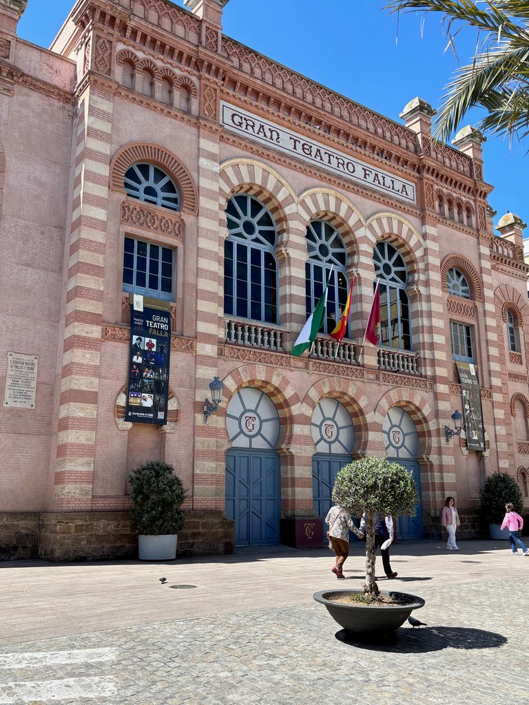 El Gran Teatro Falla está catalogado como Bien de Interés Cultural.