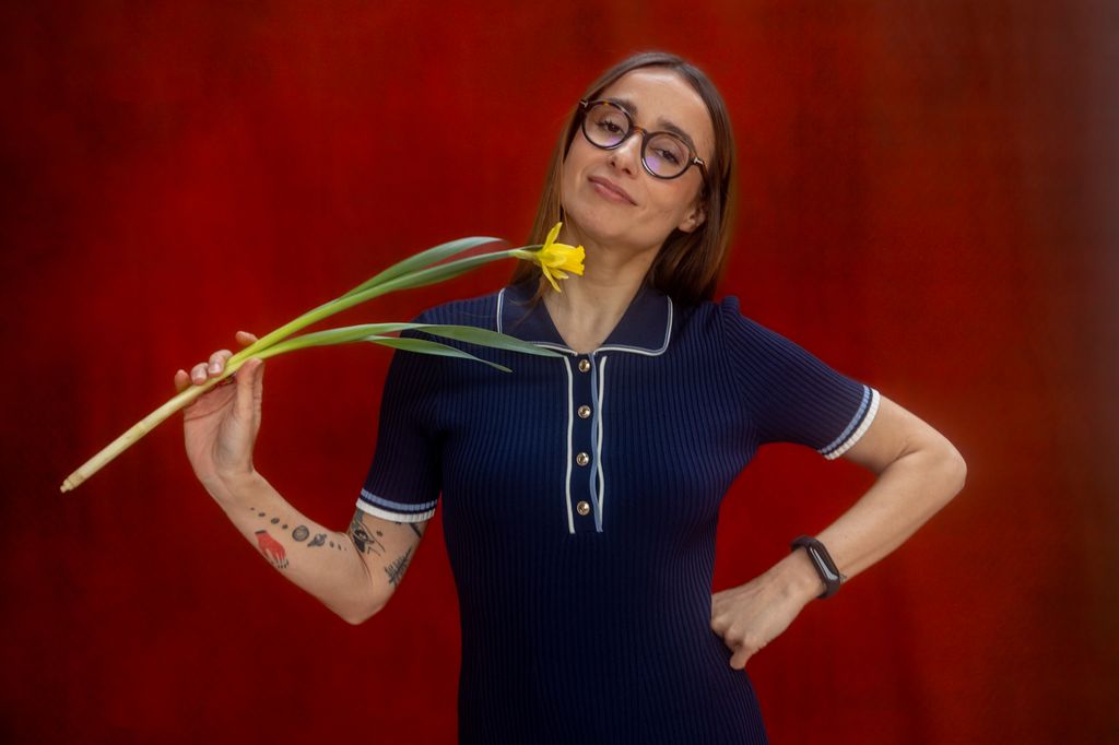 La cantante y compositora Zahara el 18 de febrero de 2025 en Madrid, España
