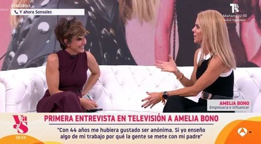 "El rencor no nos lleva a nada", ha declarado la empresaria