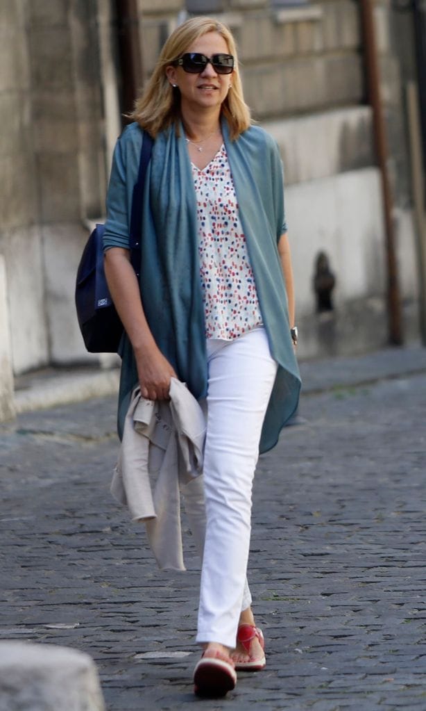 Princess Cristina Celebrates Her 50th Birthday In Geneva - June 13, 2015
