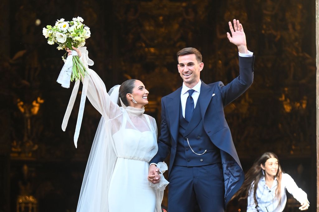 La boda de Fabián Ruiz y Rosa Pereira en Sevilla