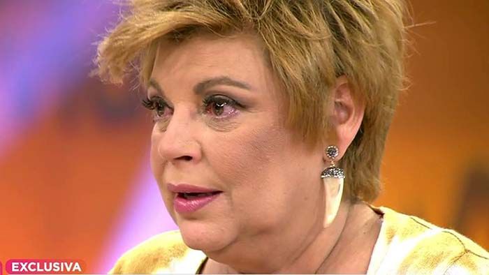 Las lágrimas de Terelu al ver el sufrimiento de su madre hablando de Edmundo Arrocet