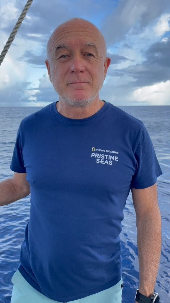 Manu San Félix, biólogo marino y explorador de National Geographic