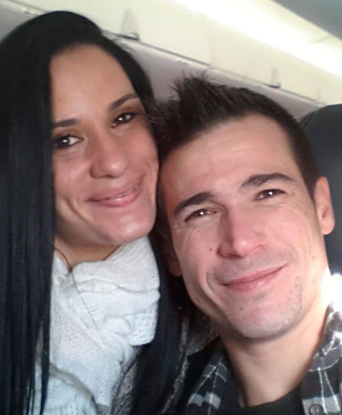 Juanjo Ballesta y su mujer Verónica