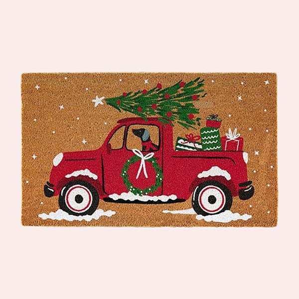 Felpudo Navideño para Exteriores Amazon