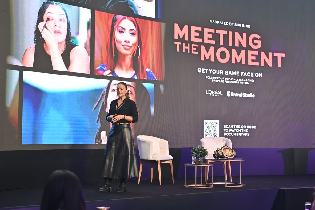 Carolina Delgado formó parte de esta jornada dedicada a la belleza.
