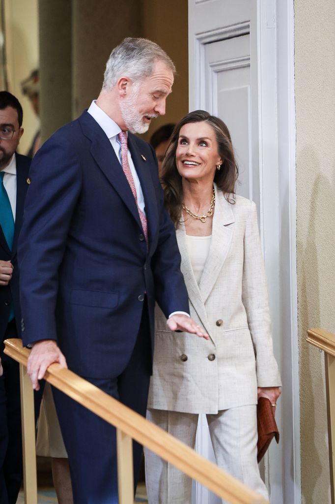 Los Reyes en una imagen de gran sintonía