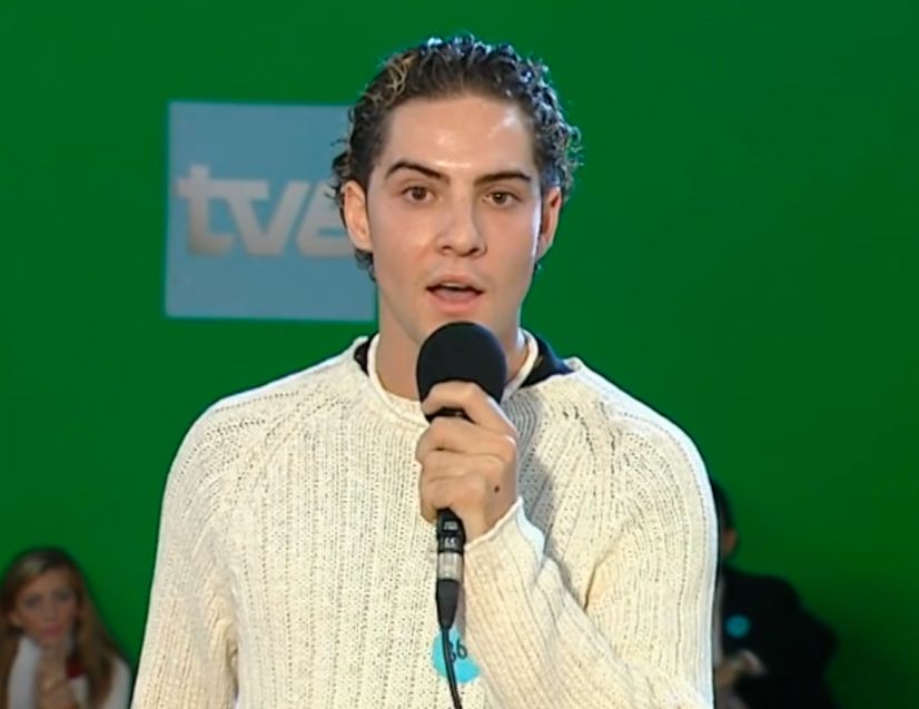 David Bisbal en su audición para 'Operación Triunfo' hace 25 años.