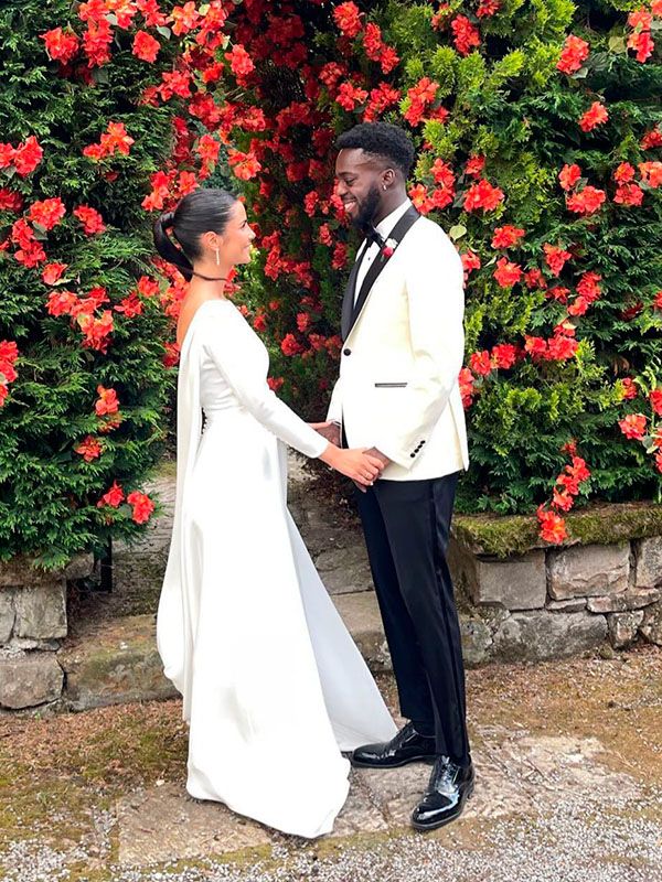 I aki Williams Y Su Mujer Patricia Morales Dan La Bienvenida A Su I aki Williams Y Su Mujer Patricia Morales Dan La Bienvenida A Su