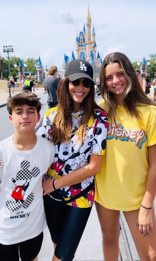 Gaby Espino y sus hijos