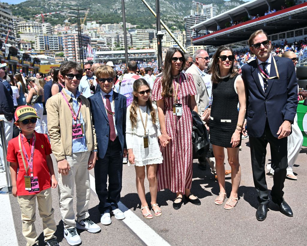 ANDREA CASIRAGHI Y TATIANA SANTODOMINGO, JUNTO A CARLOTA CARITAGHI NO SE PIERDEN EL GP DE MÓNACO DE FÓRMULA 1