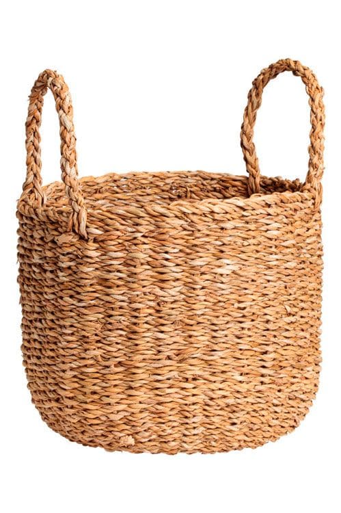 Cesta de mimbre