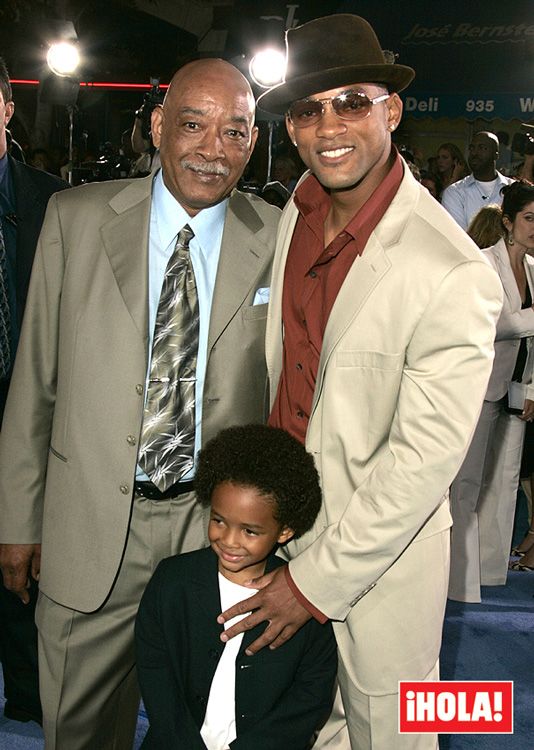 will smith con su padre y jaden