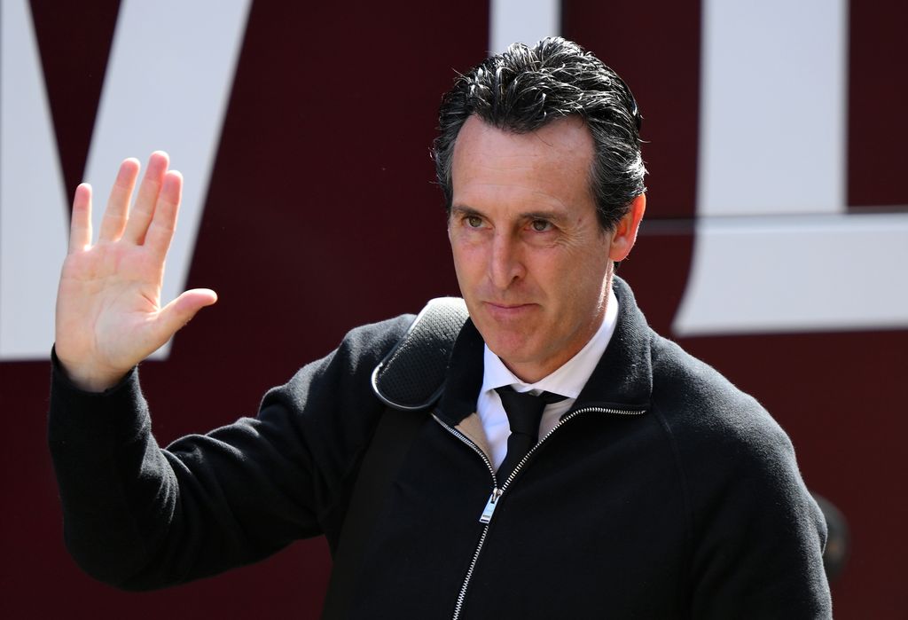 Unai Emery, entrenador del Aston Villa