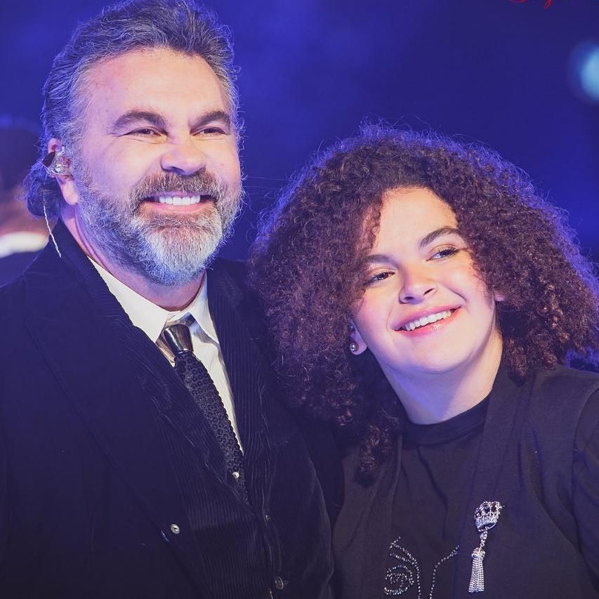 Lucerito y Mijares en concierto sinfónico