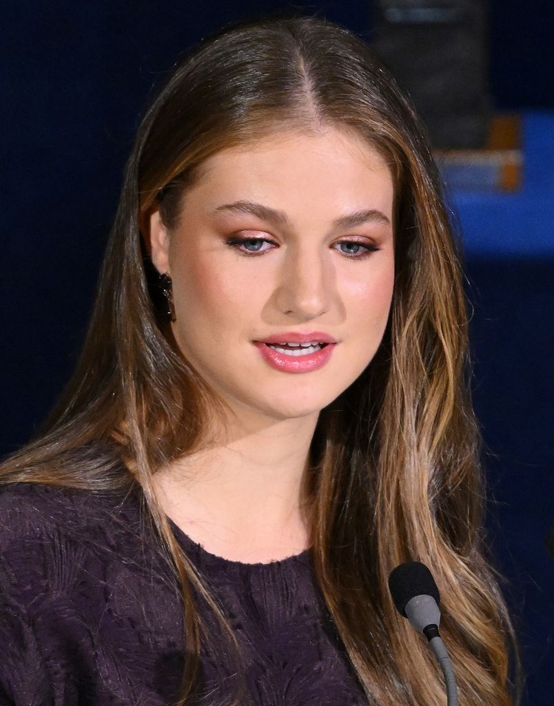 Al detalle, el maquillaje de la princesa Leonor en los Premios Princesa de Asturias 2025