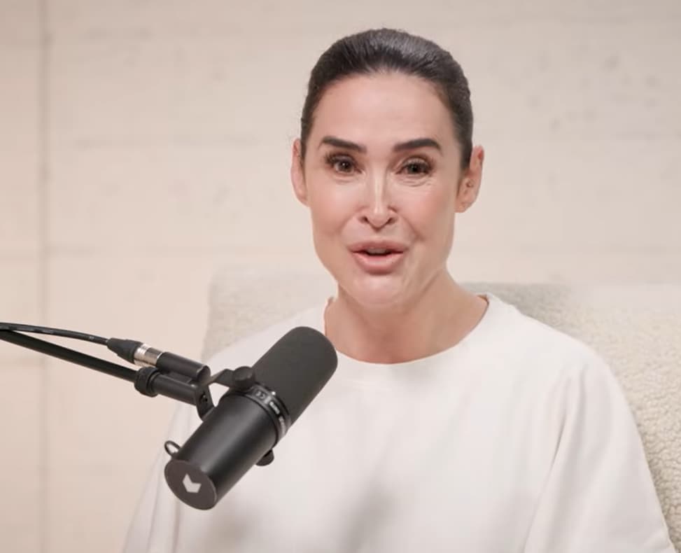 Vicky Martín Berrocal en su podcast