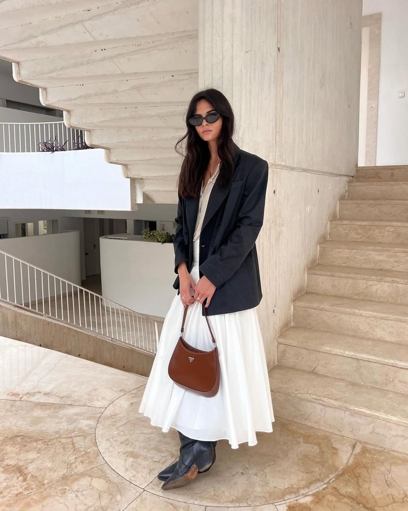 Looks faldas blancas Grace Kelly mayo 2026