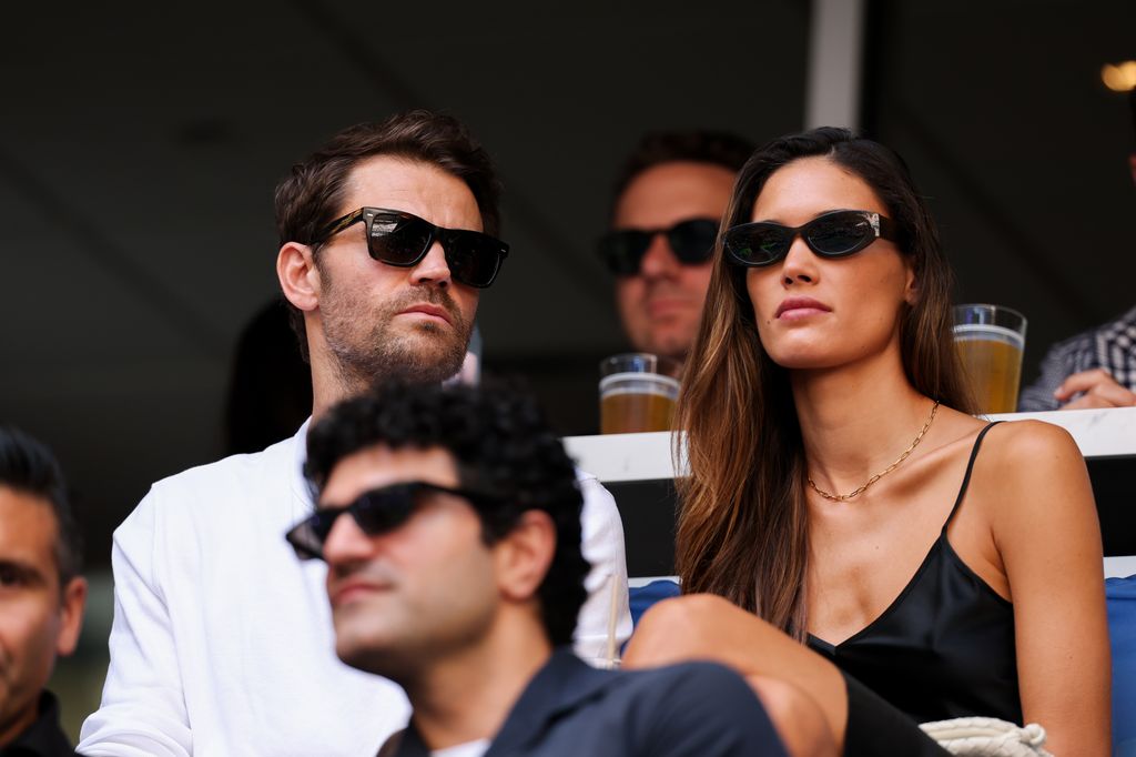  Paul Wesley, Zach Weiss in the stands on Day Fifteen of the 2026 US Open at USTA Billie Jean King National Tennis Center on Sunday, September 13, 2026 in Flushing, NY. (Photo by Shea Kastriner/USTA via Getty Images)