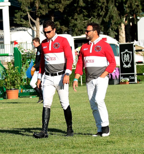 ¡HOLA! ha estado representada sobre la arena por los Monaco Aces en Madrid Longines Global Champions Tour © Juan Calleja
