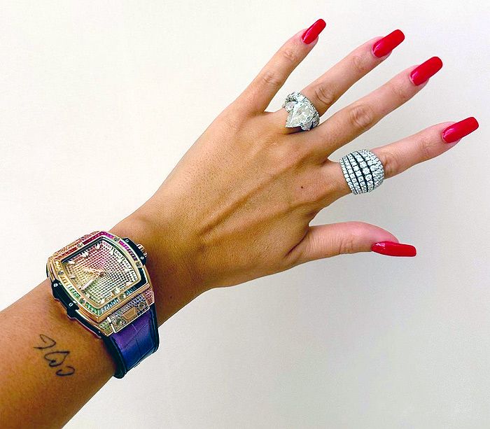 La colección de relojes de Georgina Rodríguez