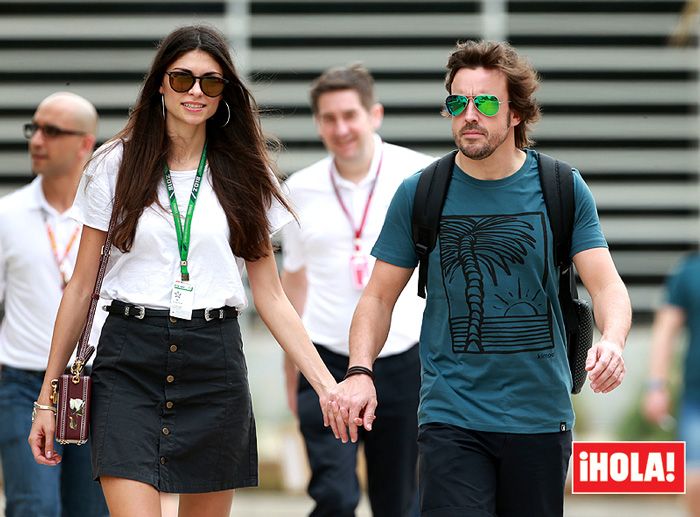 linda morselli y fernando alonso