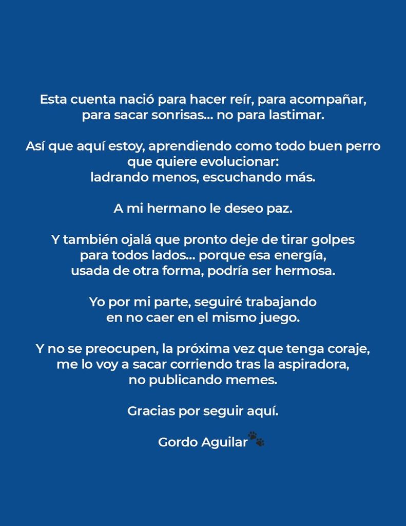 Arrepentidos, han enviado una disculpa desde la misma cuenta.