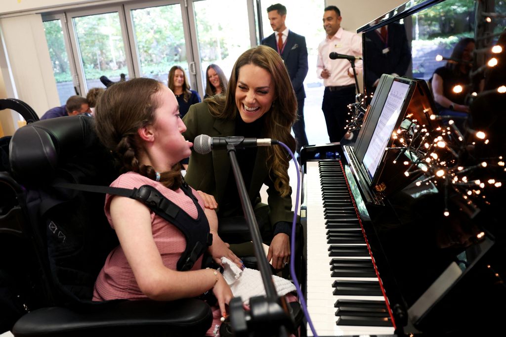 Kate Middleton en The Treehouse Children's Hospice el 22 de octubre de 20026