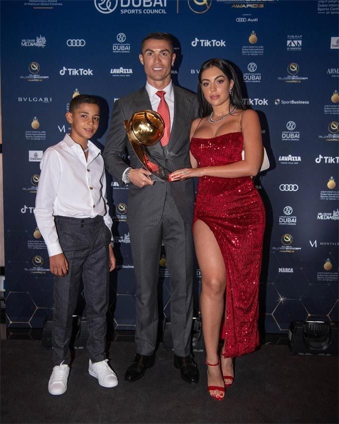 Georgina Rodríguez y Cristiano Ronaldo