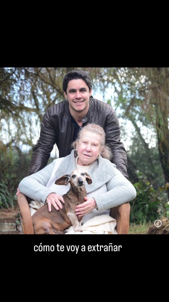 Eduardo Capetillo Jr. despidió a su abuela con esta foto.