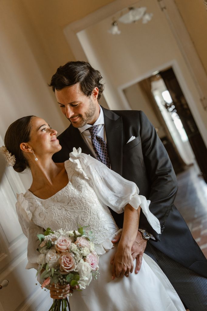 vestido de novia viral de su madre