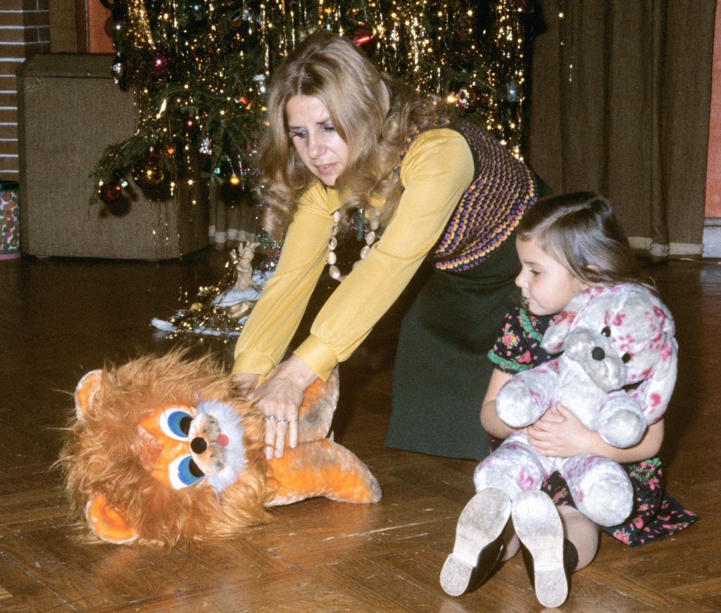 La duquesa de Alba, en la Navidad de 1973, ya sin el patriarca