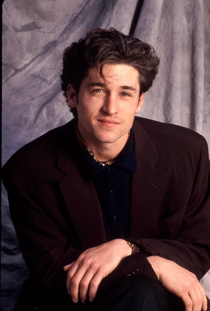 Patrick Dempsey en una foto de archivo perteneciente a los años 90