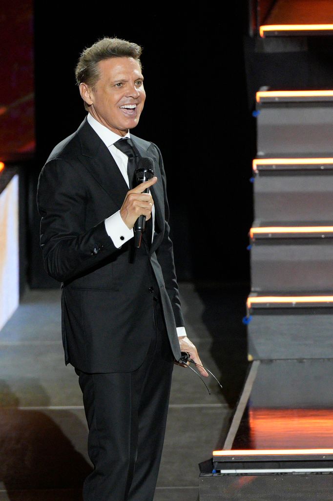 Luis Miguel, en un concierto en el Starlite Marbella
