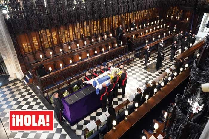 La bóveda real de la capilla de San Jorge en la que será enterrado Felipe de Edimburgo