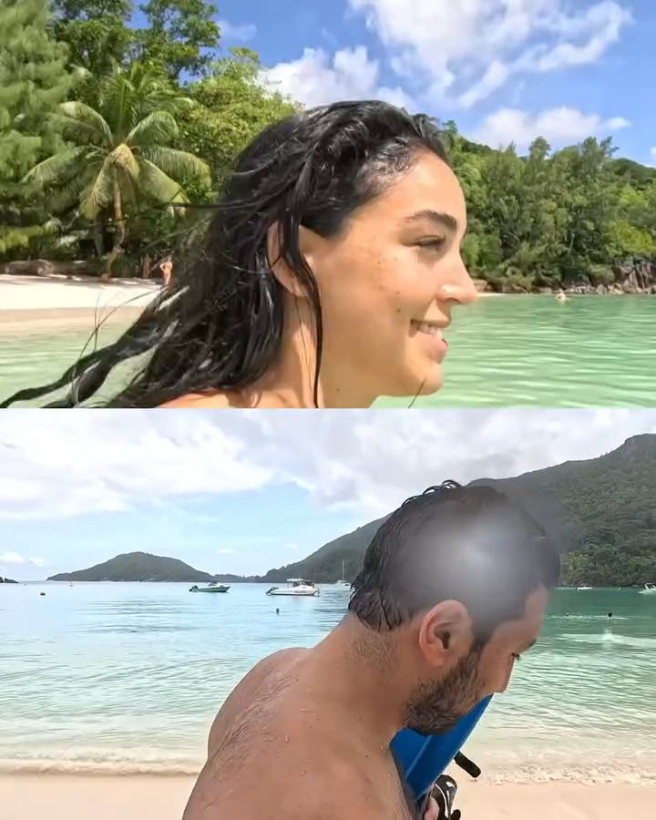 Ale Capetillo y Nader Shoueiry comparten las fotos de su luna de miel en las islas Seychelles