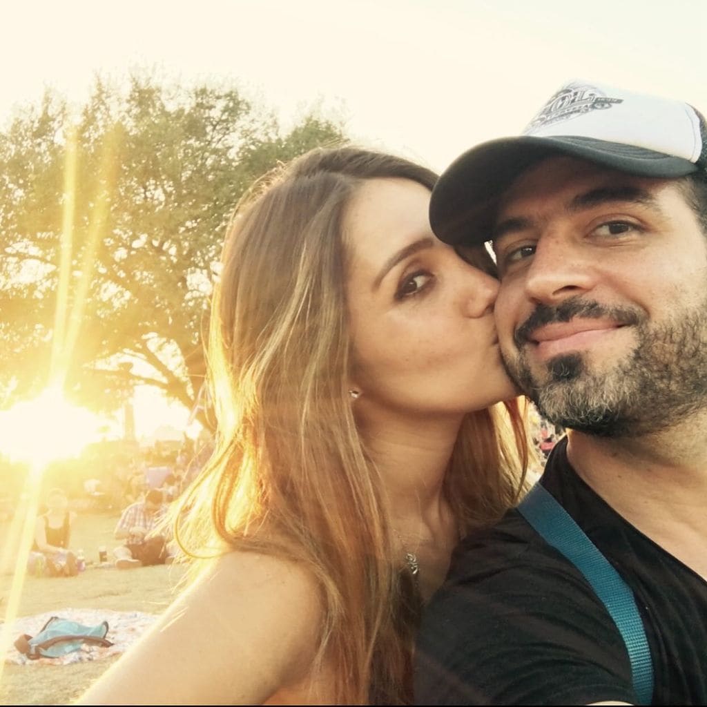 Dulce María y su esposo, Paco Álvarez