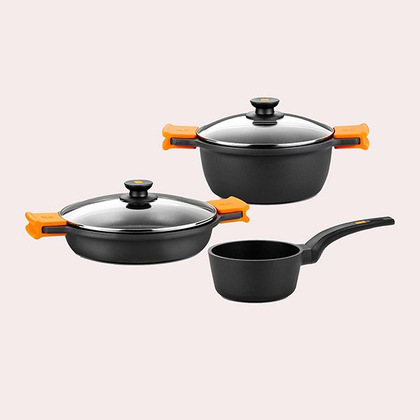 BRA Efficient Batería De Cocina De 3 Piezas